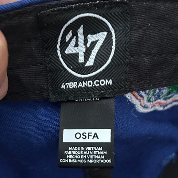 Florida Gators ’47 Brand Snapback Hat – Royal Blue – OSFA - Picture 8 of 8